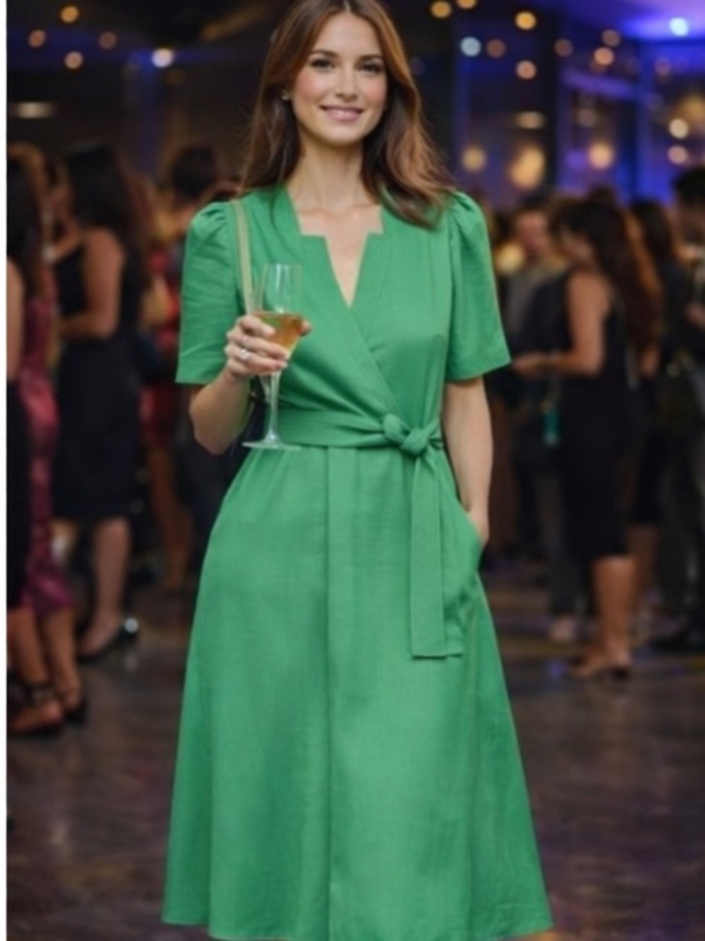 Karl Lagerfeld dress with belt nwt